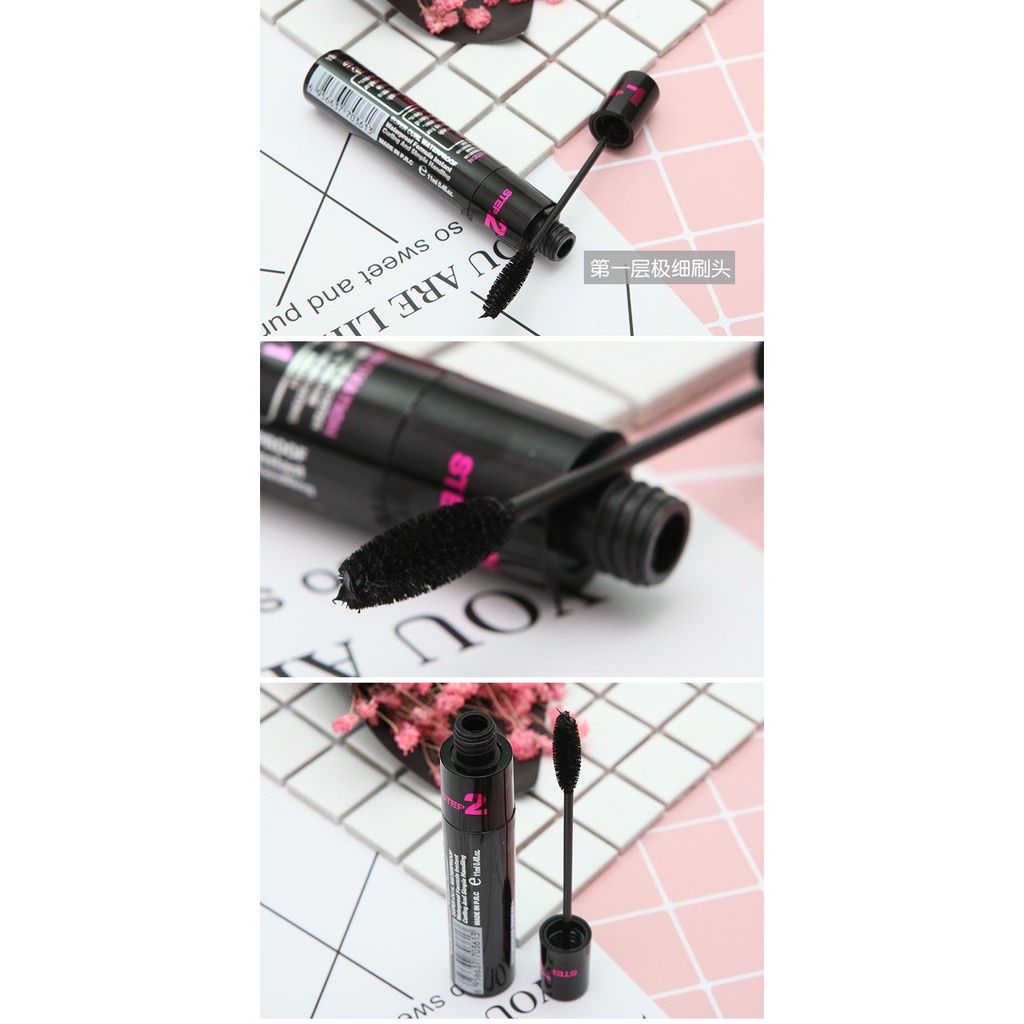 Mascara Chuốt Mi 2in1 Volumizer Yaqina Nội Địa | BigBuy360 - bigbuy360.vn