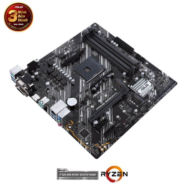 [Mã SKAMAP6 giảm 8% đơn 250k]BO MẠCH CHỦ ASUS PRIME B550M-K – SOCKET AM4