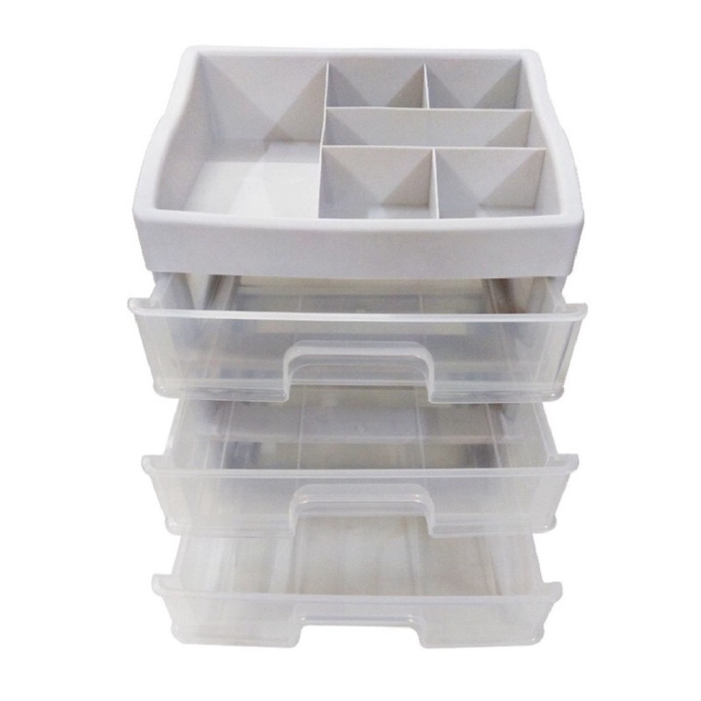 kệ mỹ phẩm hokori, kệ đựng đồ trang điểm nhựa dày cao cấp 3636