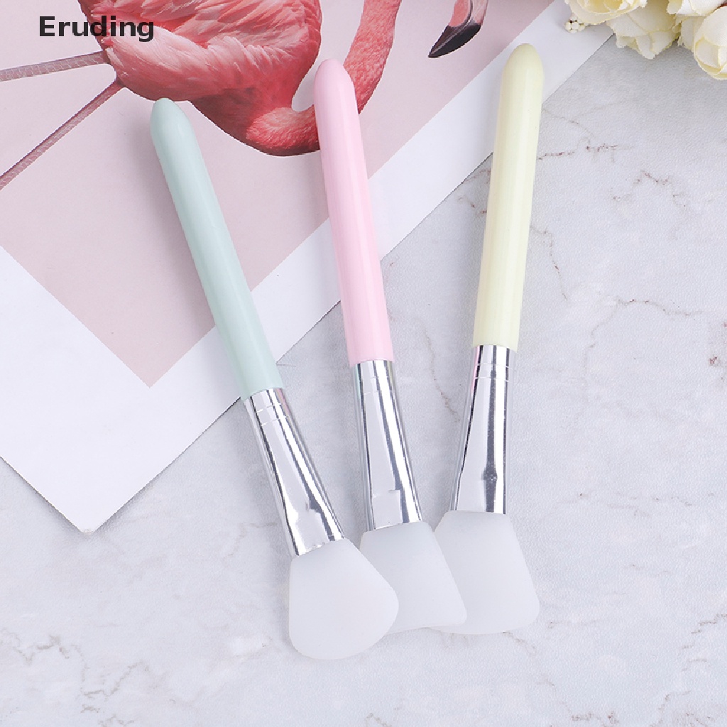 Cọ Quét Mặt Nạ Đầu Phẳng Bằng Silicone Tiện Dụng