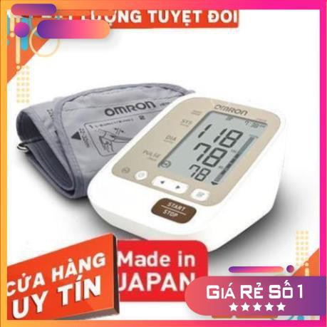 [FREE SHIP - SIÊU SALE]- BẢO HÀNH CHÍNH HÃNG 5 NĂM - Máy Đo Huyết Áp Bắp Tay Tự Động Omron JPN 600 (Made in Japan)