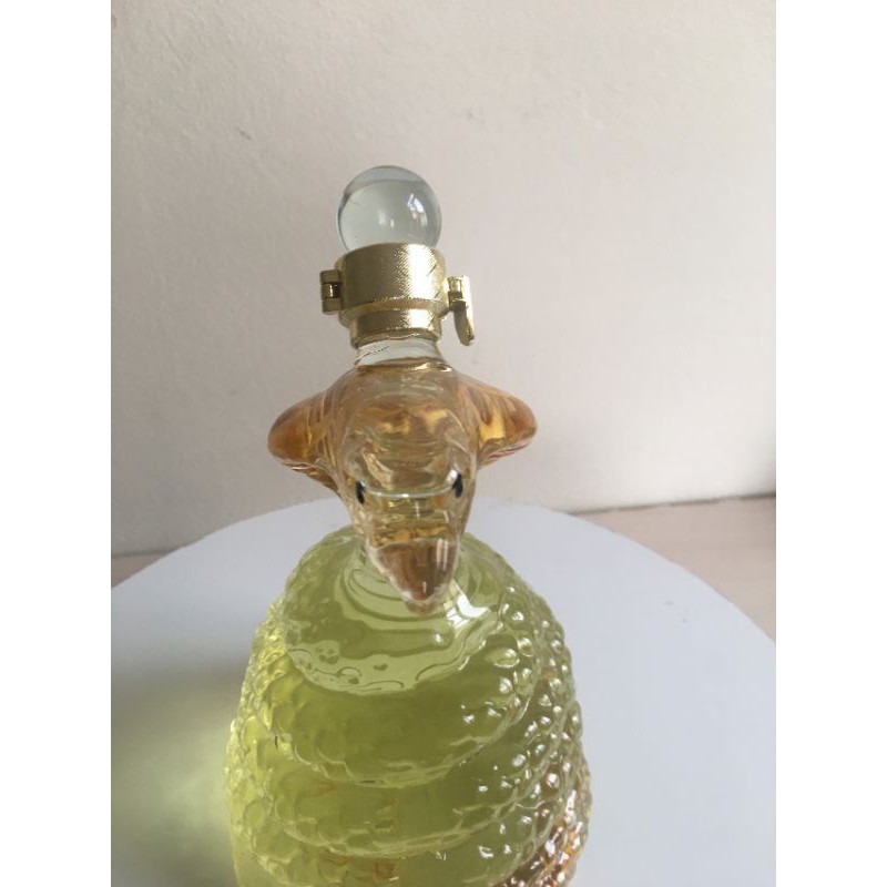 Vỏ chai đựng rượu thủy tinh hình con rắn 1000ml.