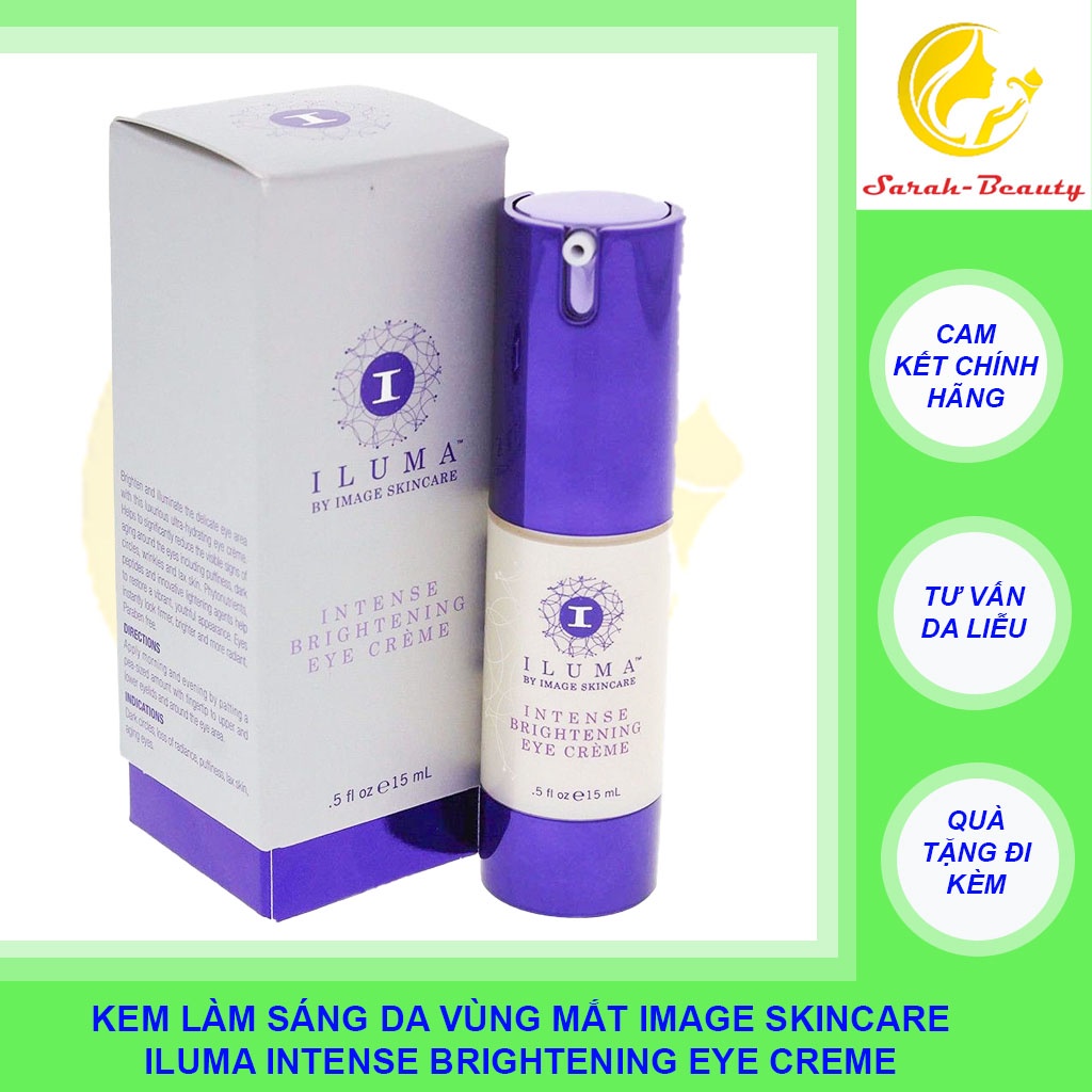 Kem làm sáng da vùng mắt Image Skincare Iluma Intenese Brightening Eye Creme 15ml