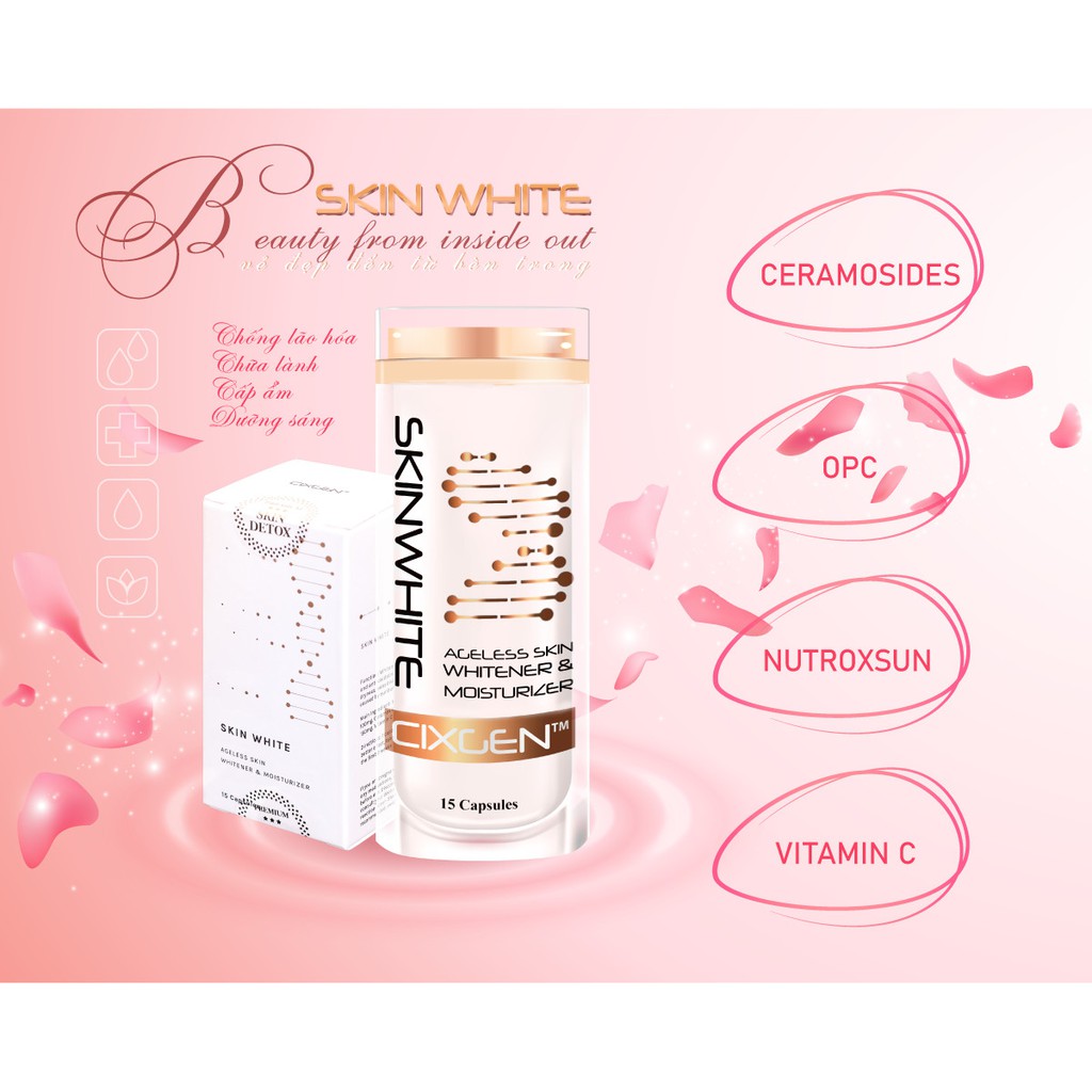 Thực Phẩm Hỗ Trợ Làm Đẹp Da Skin White