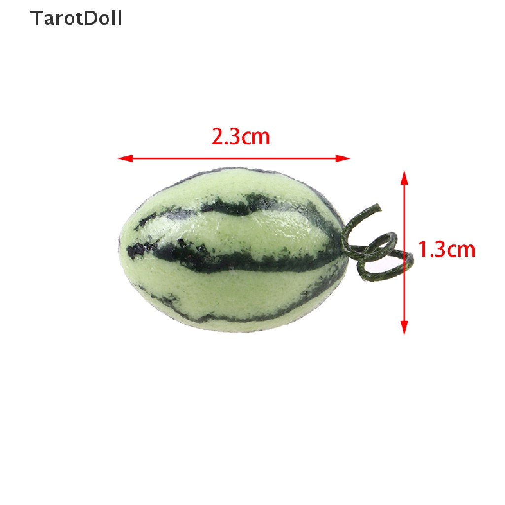 1 Mô Hình Trái Dưa Hấu Nhân Tạo Trang Trí Nhà Búp Bê