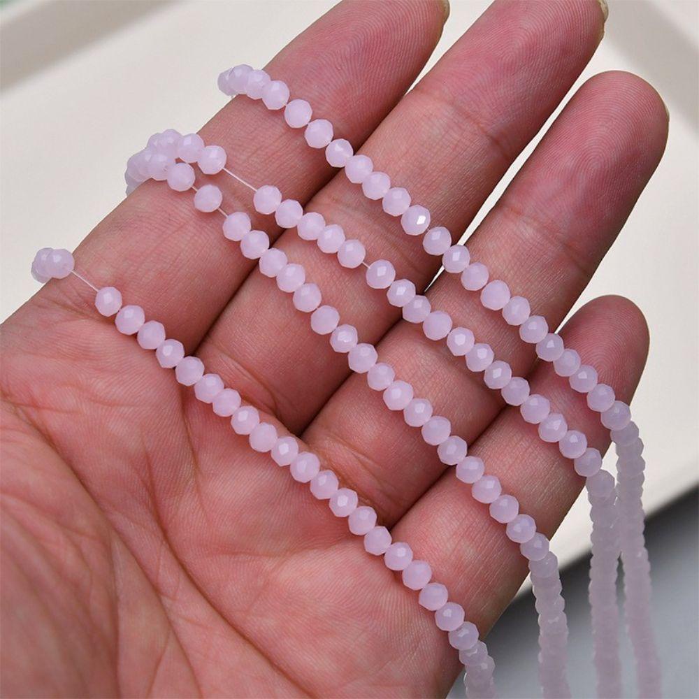 Vòng cổ Mặt Kính Có Lỗ Xỏ Hạt Làm Trang Sức Thủ Công DIY