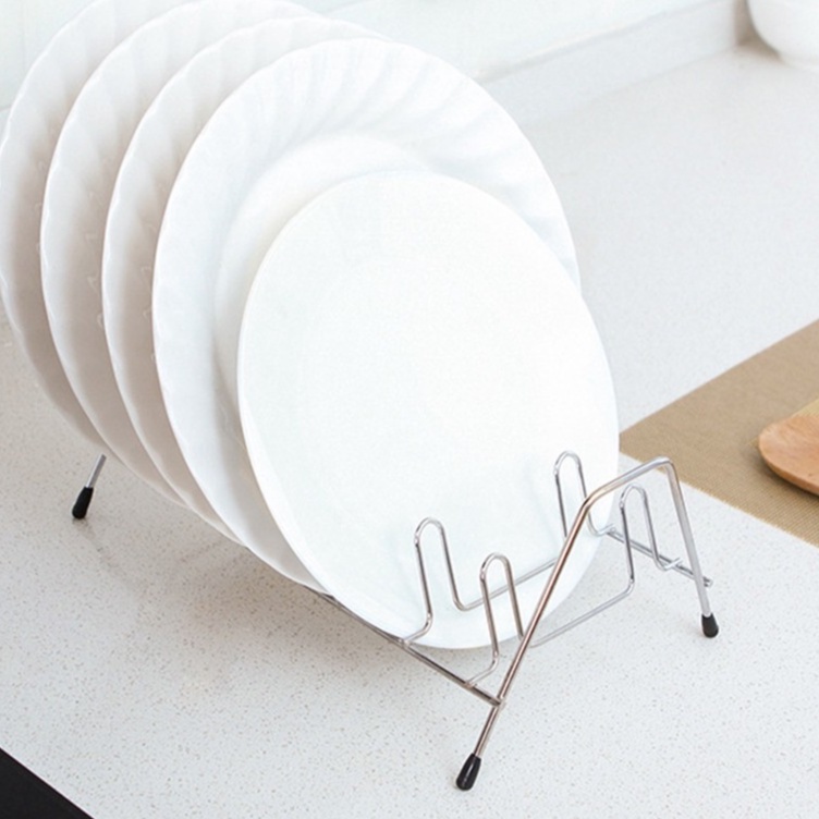 Khay Giá để chén dĩa K6 ráo nước tiện dụng trong nhà bếp