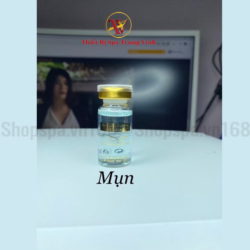 Tế Bào Gốc Cutiscura 10ml mụn, trắng da, trẻ hóa, nám tàn nhang sẹo rỗ
