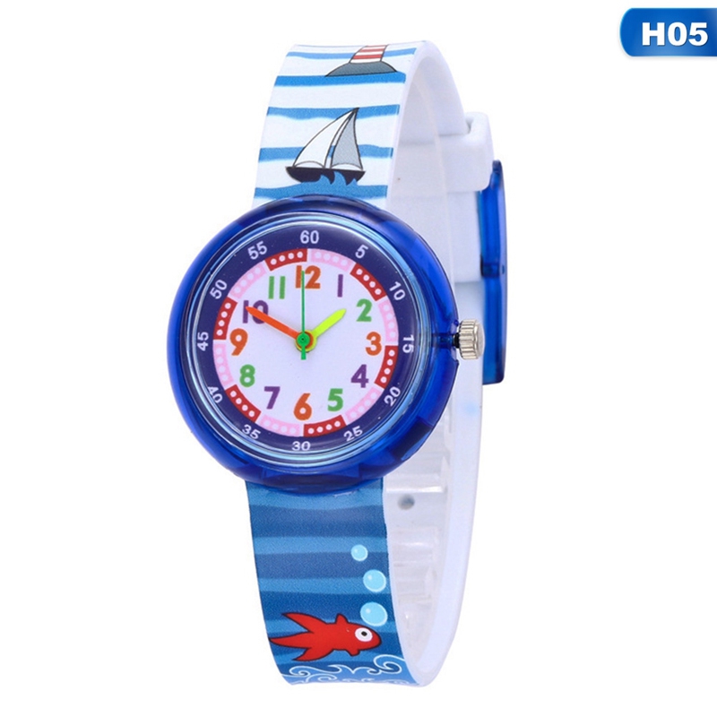 Đồng hồ mặt hình ngựa một sừng dễ thương cho bé gái | BigBuy360 - bigbuy360.vn