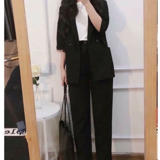 Sét vest quần dài