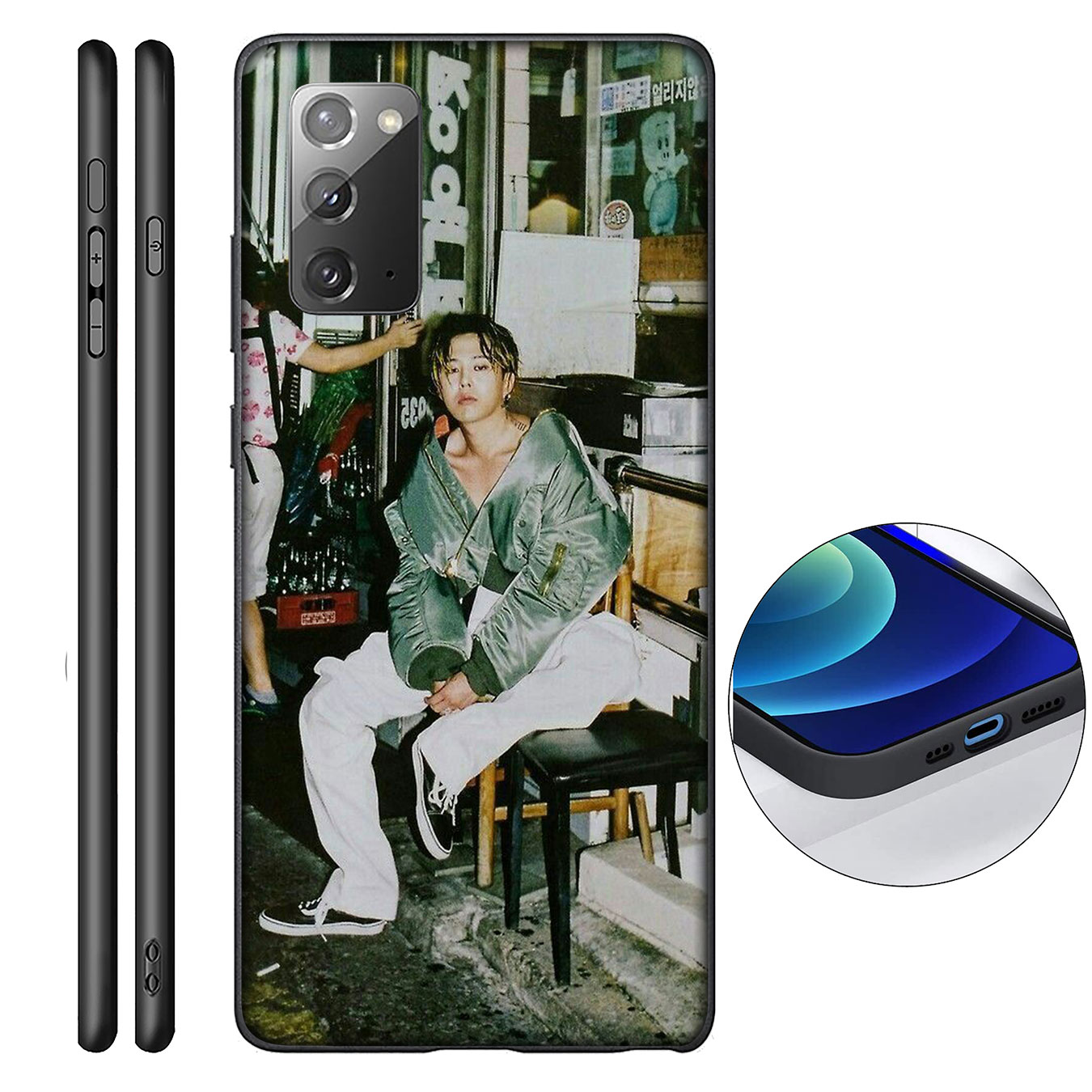 Ốp Điện Thoại Silicon Mềm Hình G-Dragon Cho Samsung Galaxy A02S J2 J4 Core J5 J6 Plus J7 Prime J6 + A42 + K109