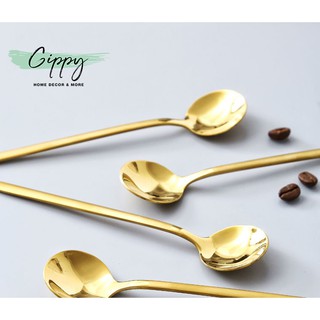 Phụ kiện trang trí - Thìa vàng/gold - Gippy Decor