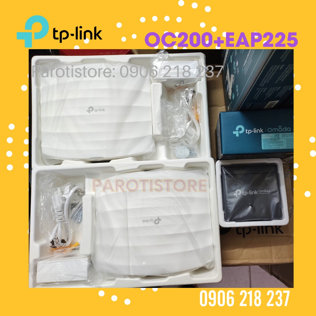Combo Quản lý WiFi TP-Link EAP225 AC1350 kèm Controller OC200 _chính hãng, mới 100%