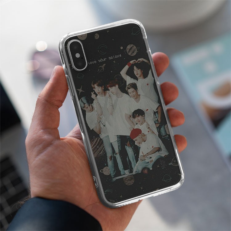 Ốp lưng iphone silicon Idol KPOP BTS I do belive your galaxy BLUBTS0178