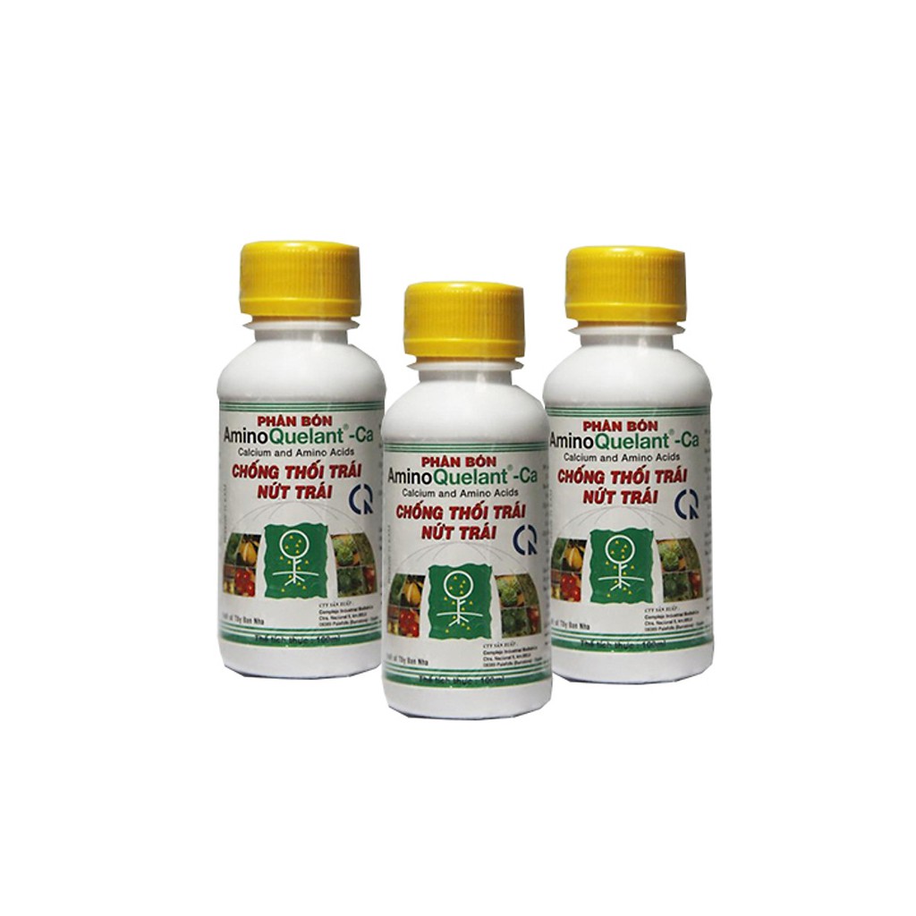 Phân bón AMINO QUELANT-CA chống đỗ ngã,thân cứng cáp,bông lâu tàn-Phân bón dùng cho hoa lan,hoa hồng, bonsai 100ml