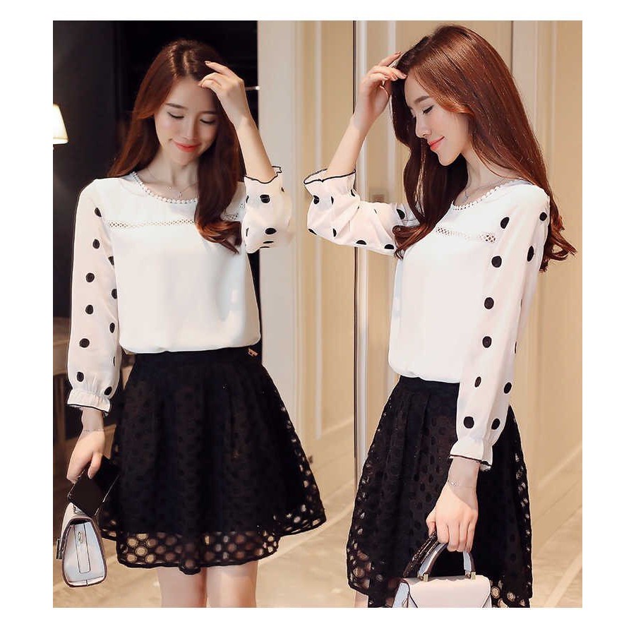 ÁO KIỂU BI PHỐI REN HOT TREND