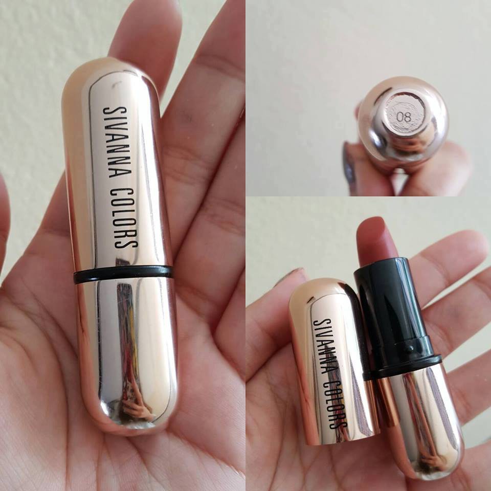 Sivanna Colors Matte Stay Lipstick Kiss Me 4g HF688 Son lì Sivanna Colors Kis Me tone Tây