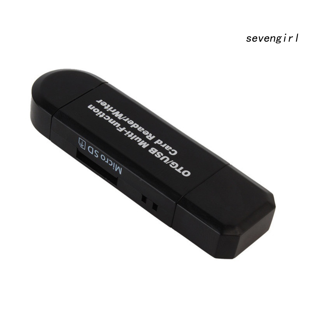 Đầu Đọc Thẻ Nhớ Micro Usb Sd Tf Otg Tốc Độ Cao Cho Điện Thoại / Laptop | BigBuy360 - bigbuy360.vn