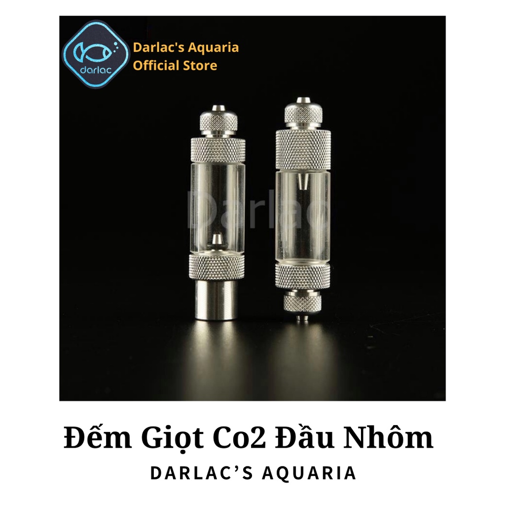 Bình CO2 Nhôm - Bình CO2 thủy sinh chế đầy đủ phụ kiện - Aluminum CO2 Darlac's Aquria DIY