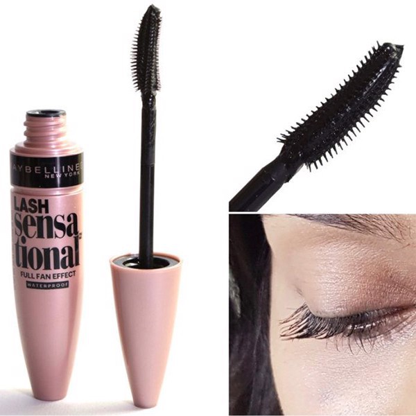 Mascara Maybelline Làm Dày Và Tơi Mi Lash Sensational Waterproof 10ml