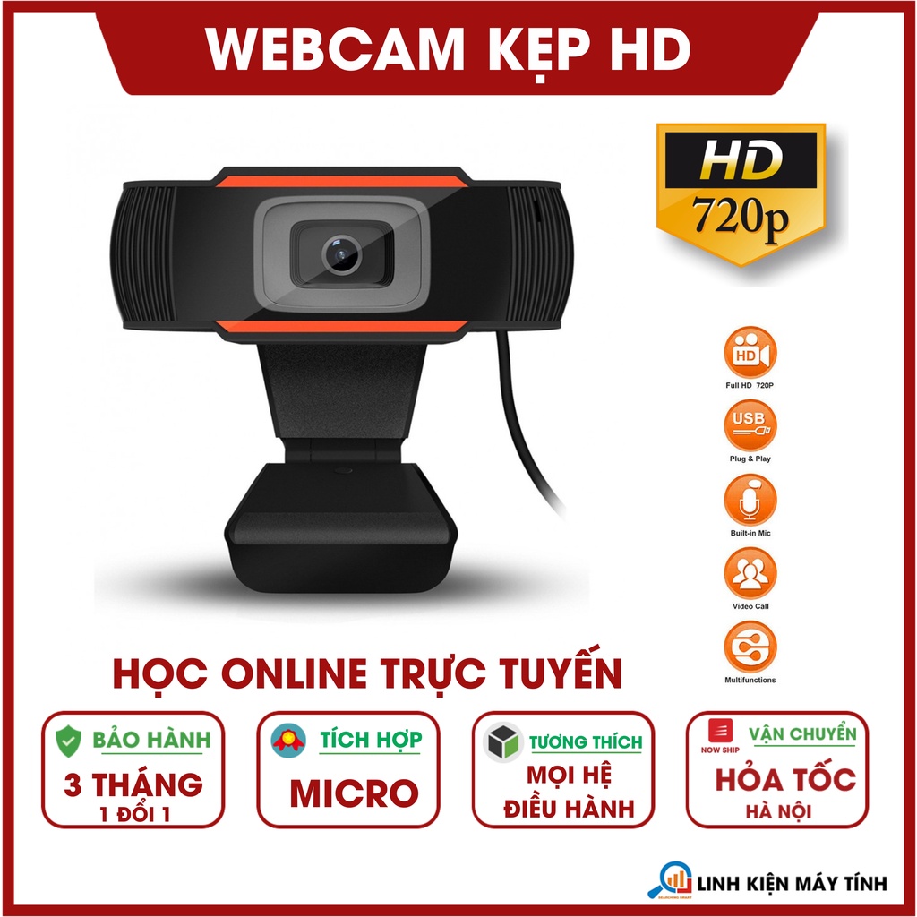 Webcam 480P//720P//1080P HD siêu nét đàm thoại dạy học và học trực tuyến !!!