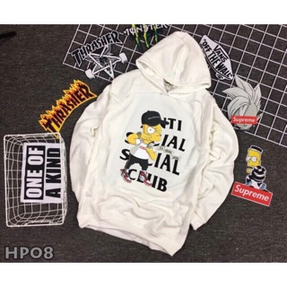 Áo hoodie nam nữ Simpson social có bigsize