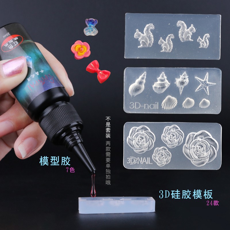 Khuôn mini trang trí keycap resin hình mèo