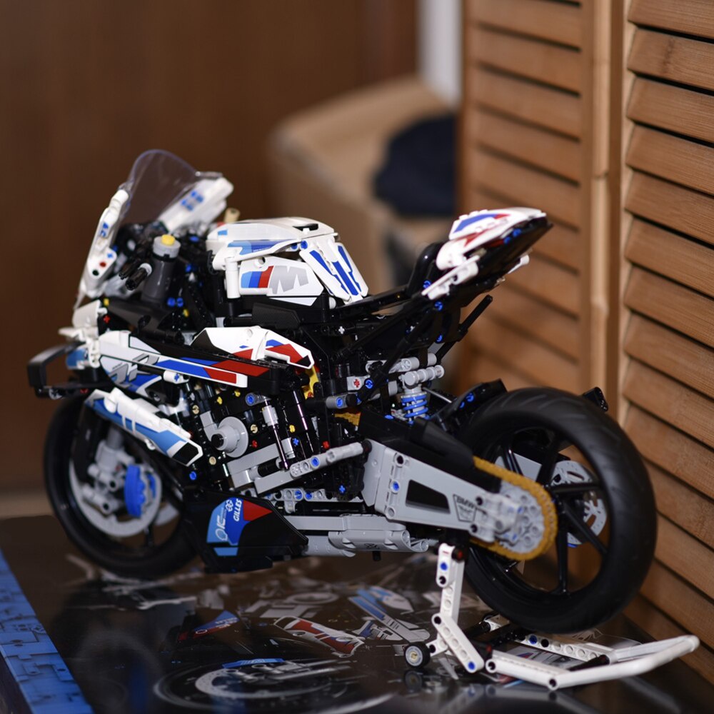 Đồ chơi Lắp ráp Mô hình Xe Mô Tô Technic BMW M 1000 RR technical 1920PCS M1000RR Motorcycle A2118 7800 Fit 42130