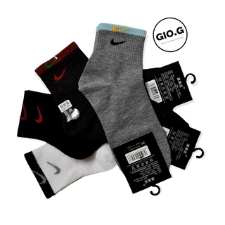 Tất logo nike màu dệt len dầy dặn - TC001