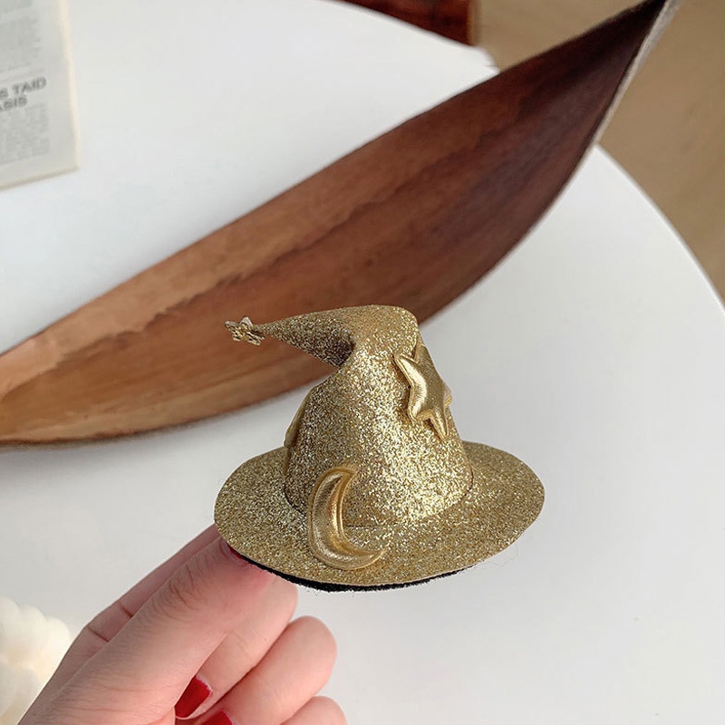 Kẹp tóc hình nón phù thủy