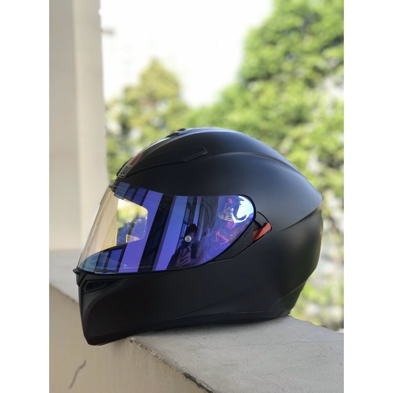 Kính rainbow thay thế cho nón fullface AGV K1, K3SV, K5, K5S