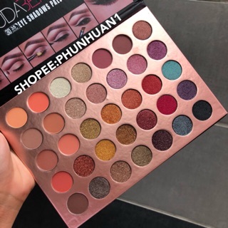 Bảng mắt nhũ lì 35 ô hudab eyeshadow