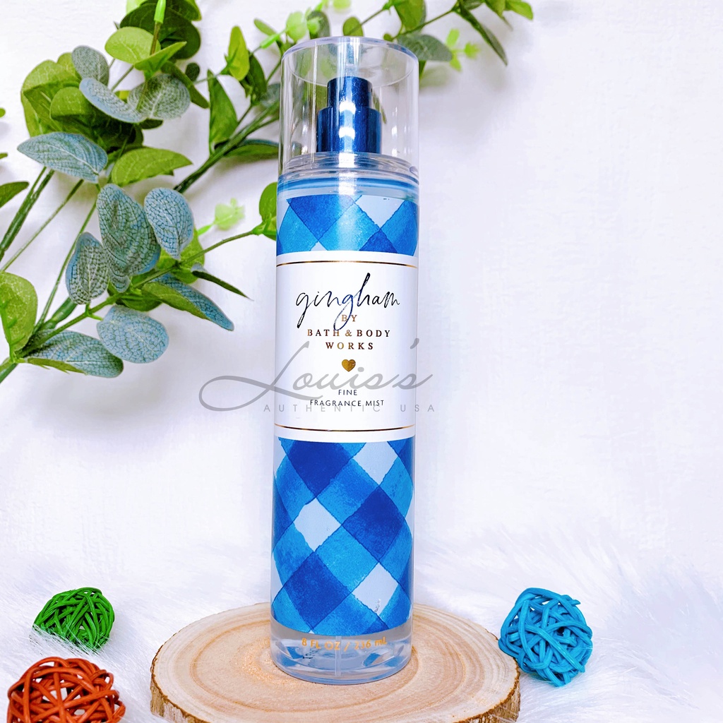 Body mist GINGHAM  - Xịt thơm toàn thân Bath & Body Works Mỹ
