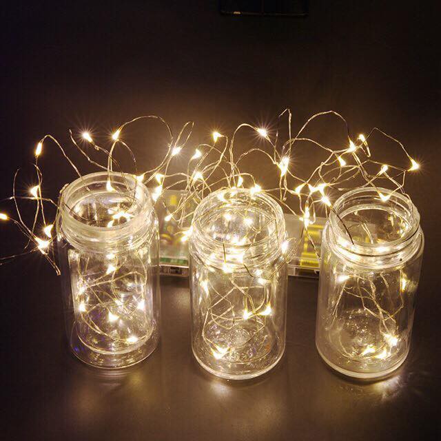 Dây đèn led galaxy trang trí dài 5 mét - Đèn fairy light (dùng sạc cổng usb)