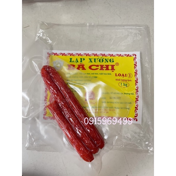 100gr lạp xưởng Bà Chị/ nguyên liệu làm nhân bánh trung thu thập cẩm