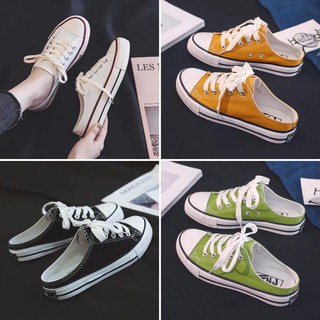 Giaỳ thể thao đạp gót