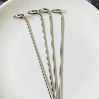Que xiên thịt nướng inox