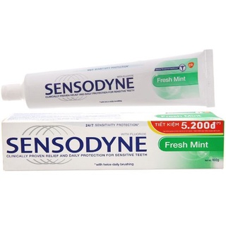 Kem đánh răng Sensodyne Fresh Mint giảm ê buốt 24/7 160g