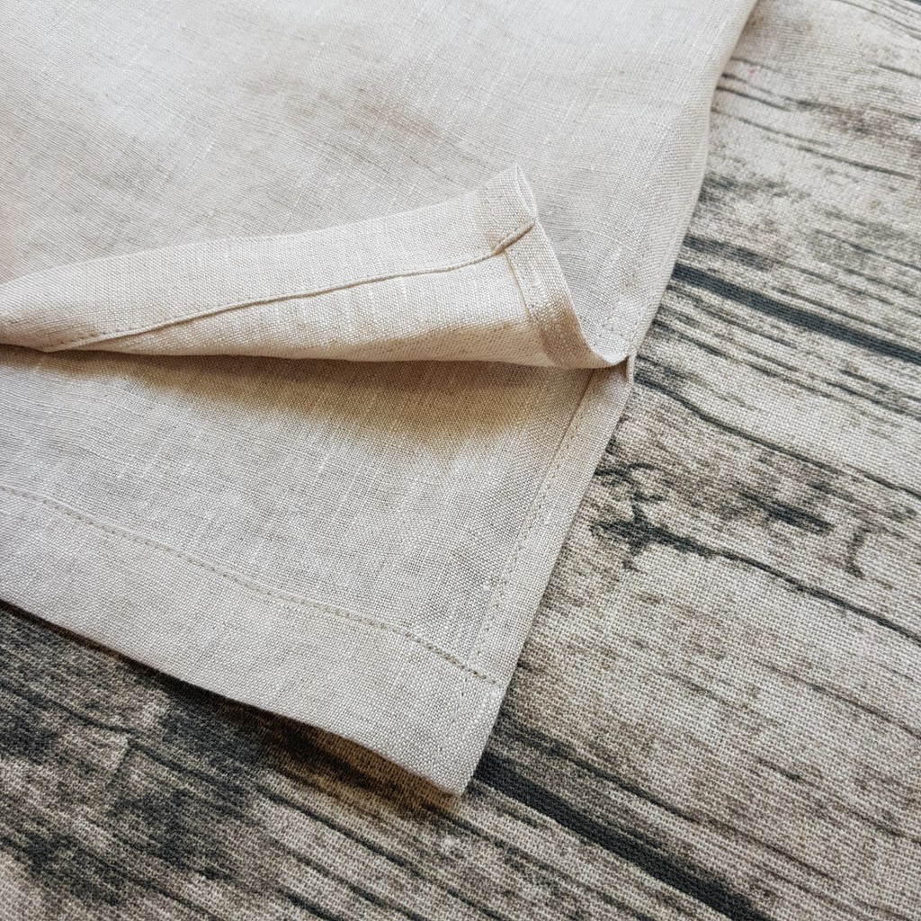 Áo đũi nam chui đầu cổ trụ cộc tay be