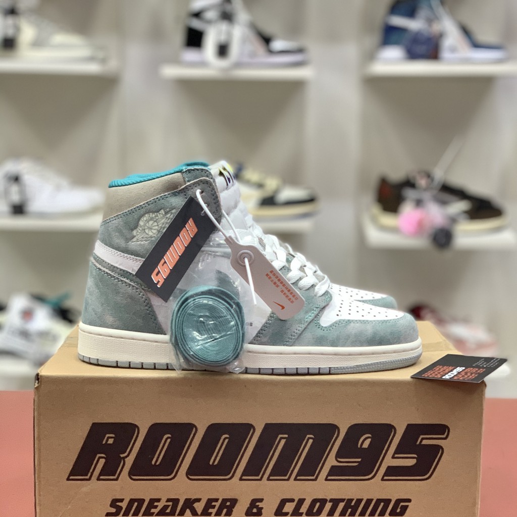 Giày thể thao sneaker ( JD_89 ) - JD1 XANH MINT TRẮNG NỈ (1:1)