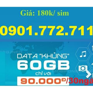Sim lướt web 2gb/ ngày
