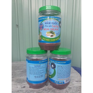 Mắm ruốc nguyên chất Kim Ngân hũ 320gr