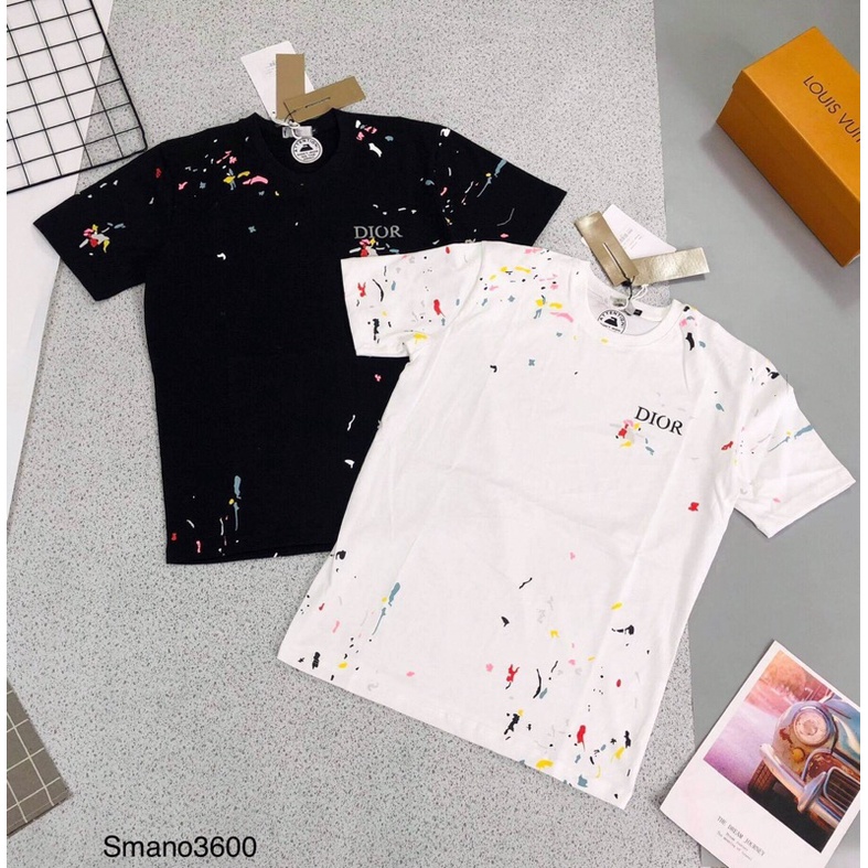 Áo thun Dior vẩy sơn, áo phông new- Bin Store