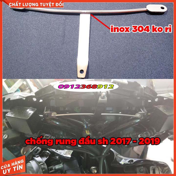 CHỐNG RUNG ĐẦU CHO SH 2017-2019 CHÍNH HÃNG UNIVERSE CNC CHÍNH XÁC TUYỆT ĐỐI LẮP NHƯ ZIN