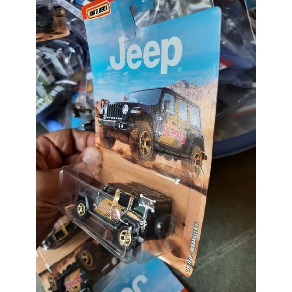 xe Matchbox 2018 Jeep Wrangler JL , hàng hiếm
