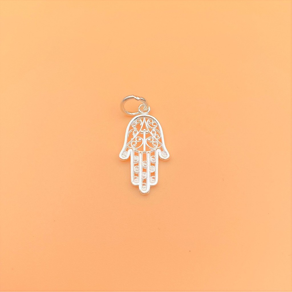 Charm Móc treo bàn tay phật - Charm bạc 925 - Mã CB350 CA1000