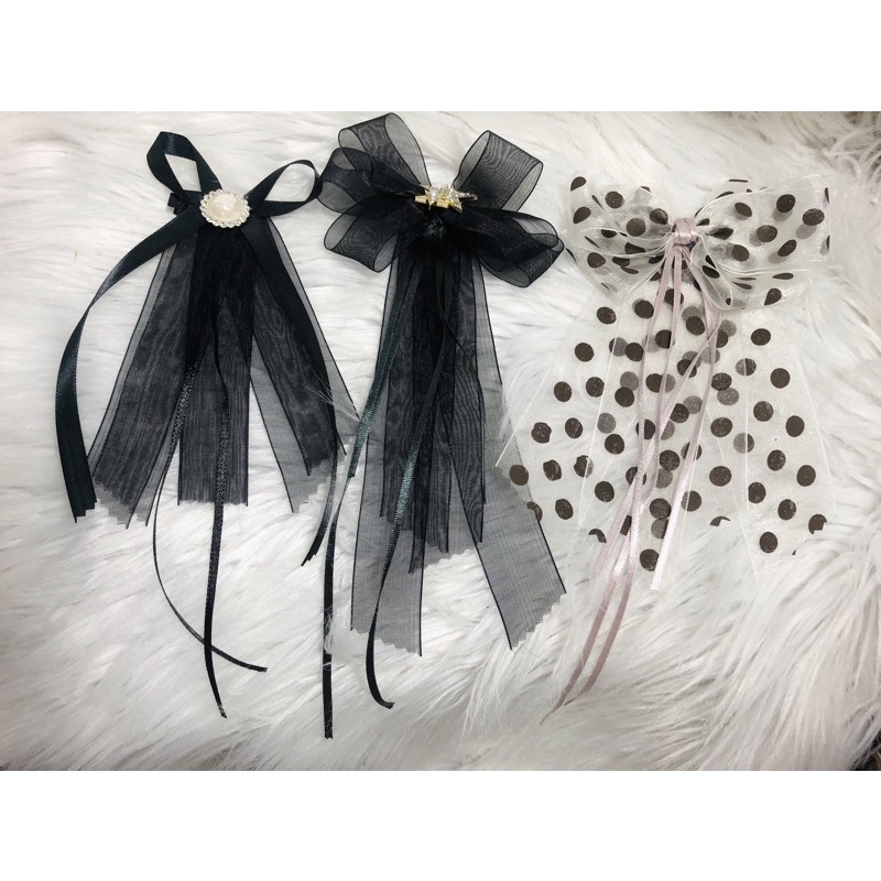 Kẹp gắp tóc nơ xinh