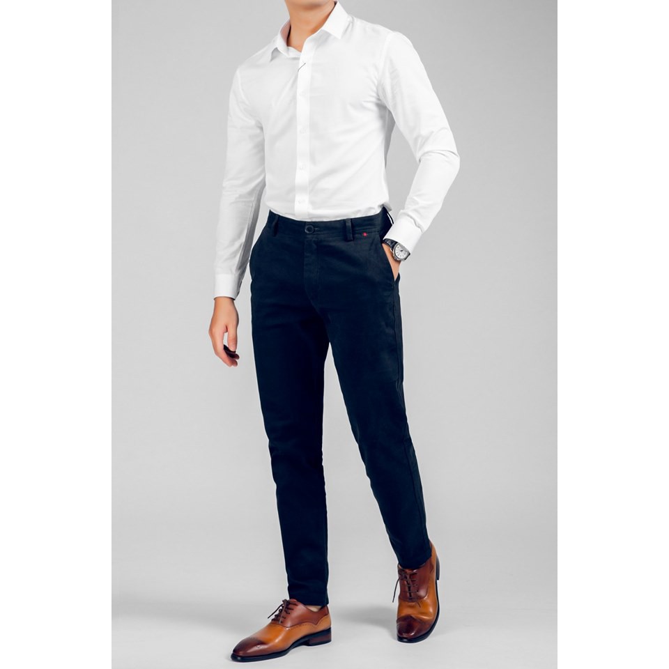 Quần âu nam dáng slim fit, chuẩn form hàn quốc