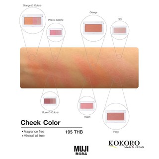 Phấn má Cheek Color Muji