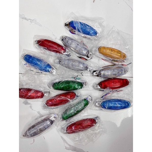 Đèn chớp nóc thùng xe tải chịu nước. Đèn hông chớp 2 chế độ SD4022 điện 12V-24V